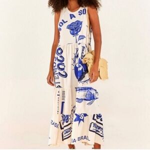 Farm Rio aquas dress